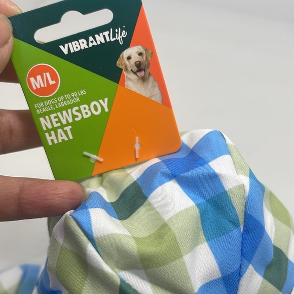 NWT Newsboy Dogs Hat For Chihuahua, Boston Terrier, Beagle, Labrador - Picture 10 of 13
